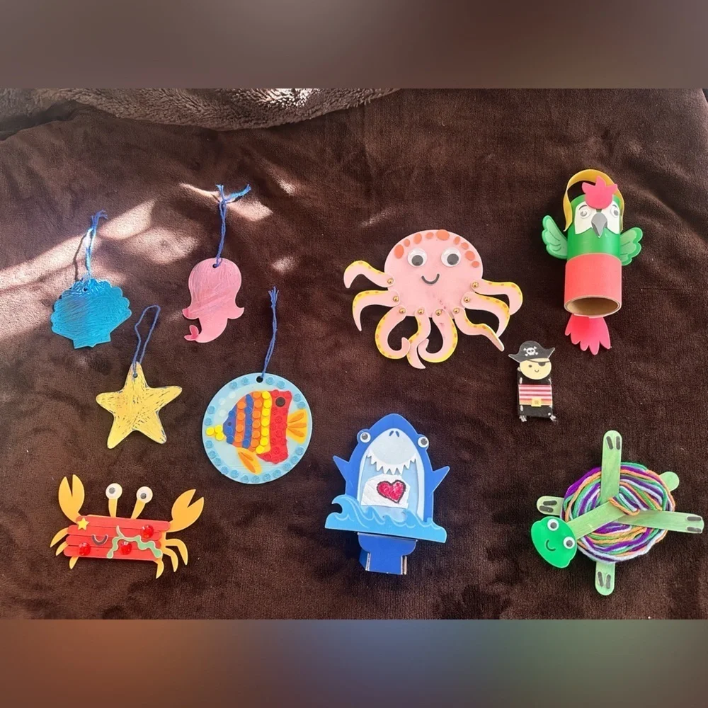mindo llama ocean adventure craft kit  makes 8